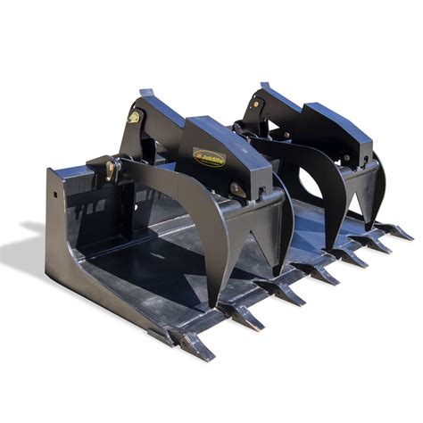 skid steer bucket grapple|everything attachments grapple bucket.